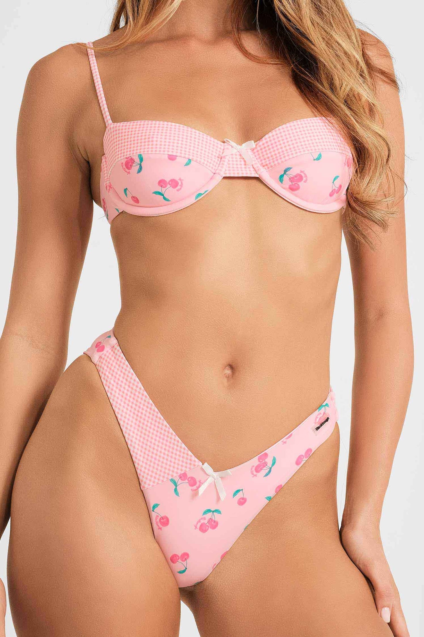 Amber Underwire Top / Cherry Bon Bon