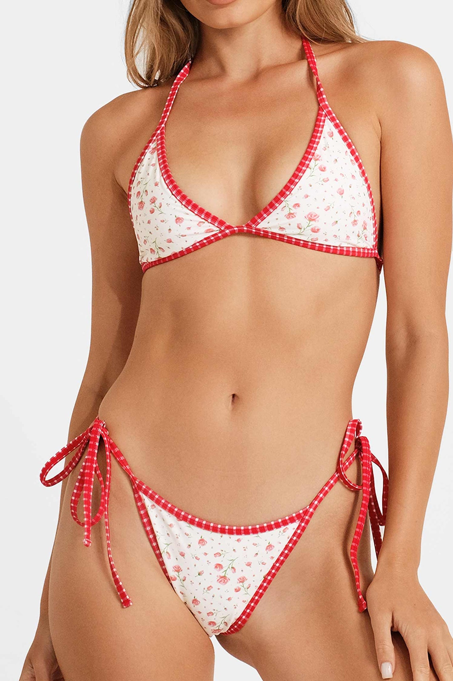 Quinn Triangle Top / Rose Water