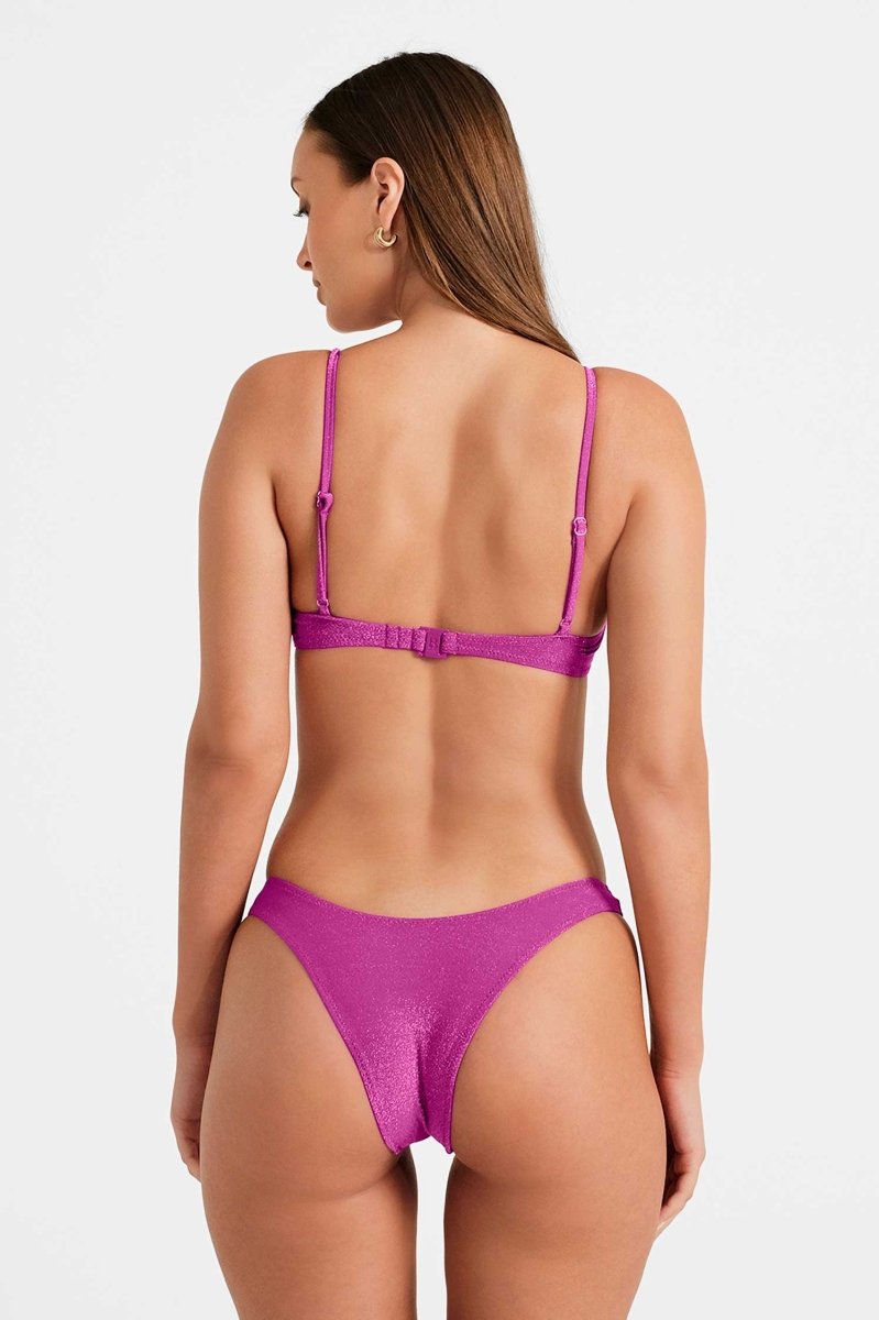 Cindy Push Up Underwire Top / Hollyhock Shimmer FINAL SALE