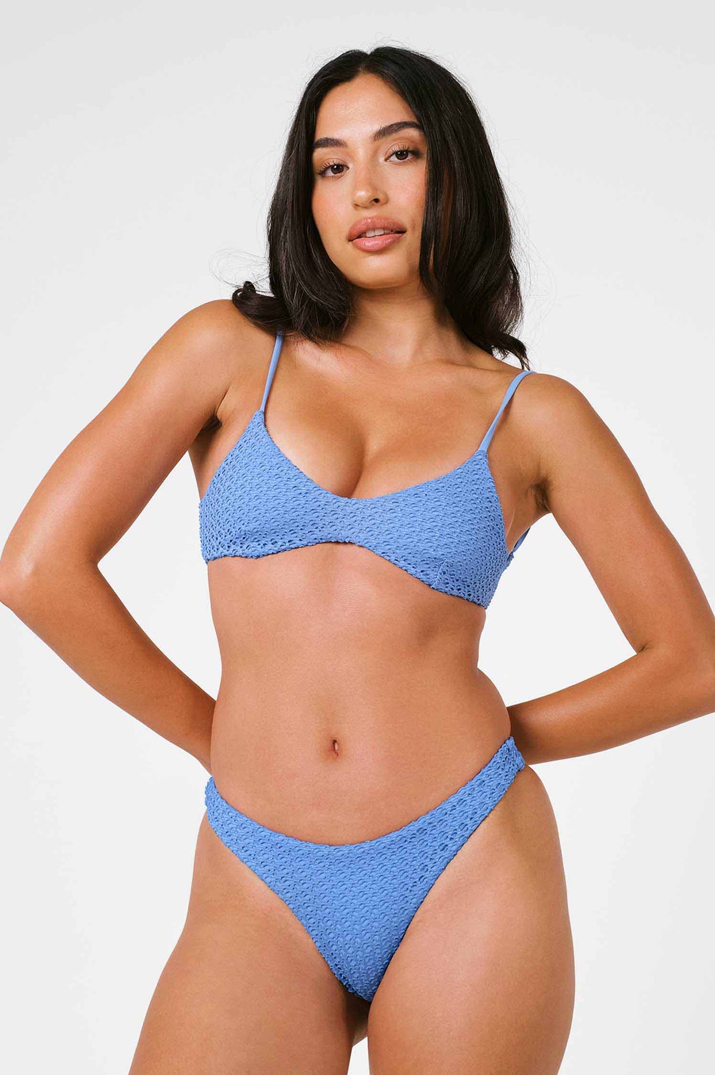 Natalie Scoop Neck Top / Oceania Crochet