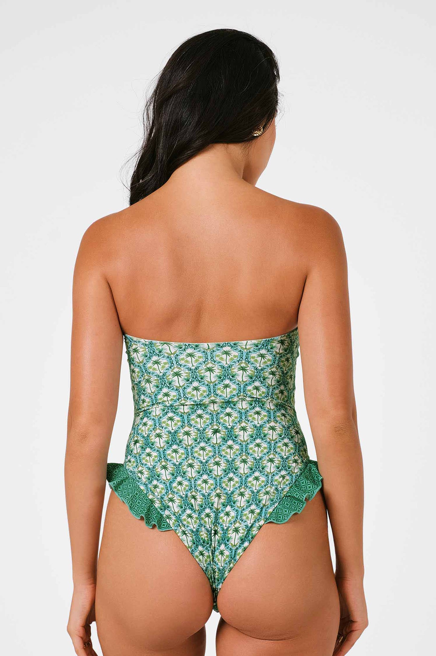 Lily Ruffled One Piece / Palmera