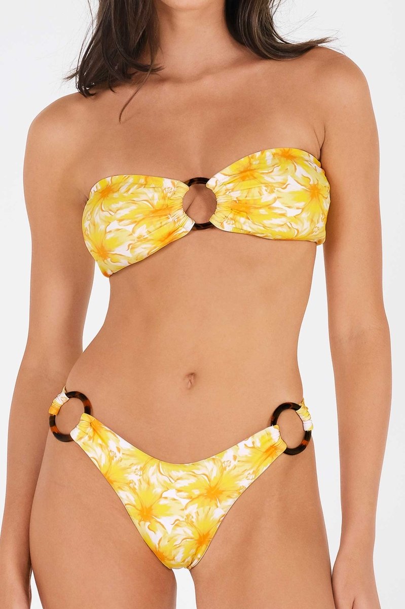 Kaila Bandeau Top / Passionfruit FINAL SALE