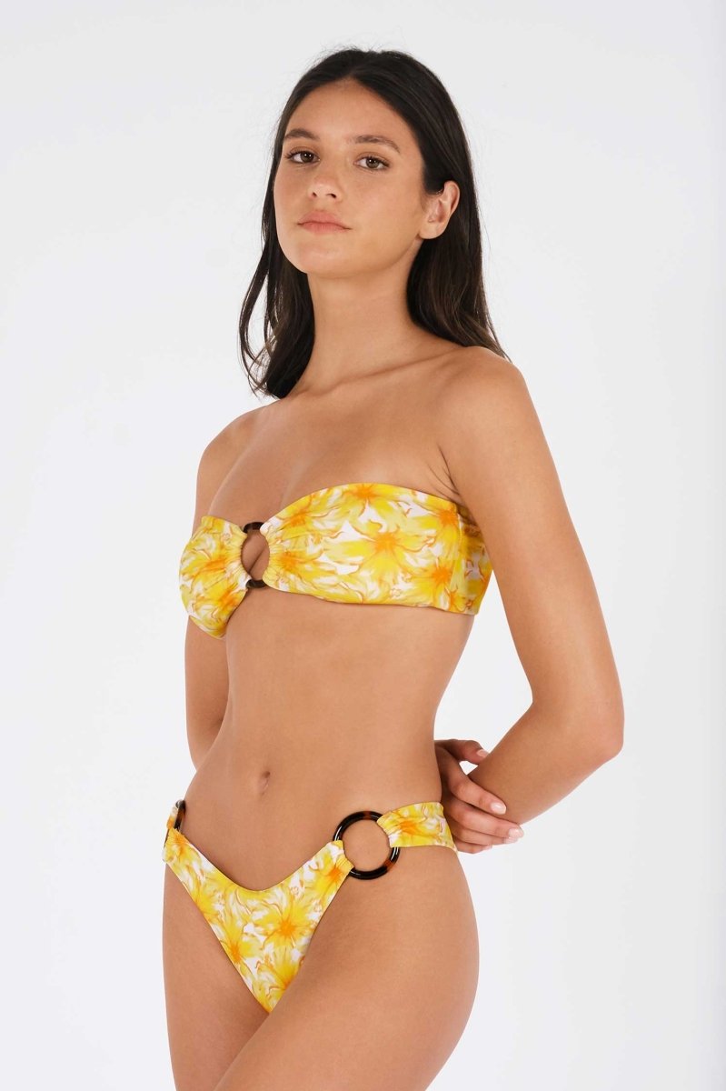 Kaila Bandeau Top / Passionfruit FINAL SALE