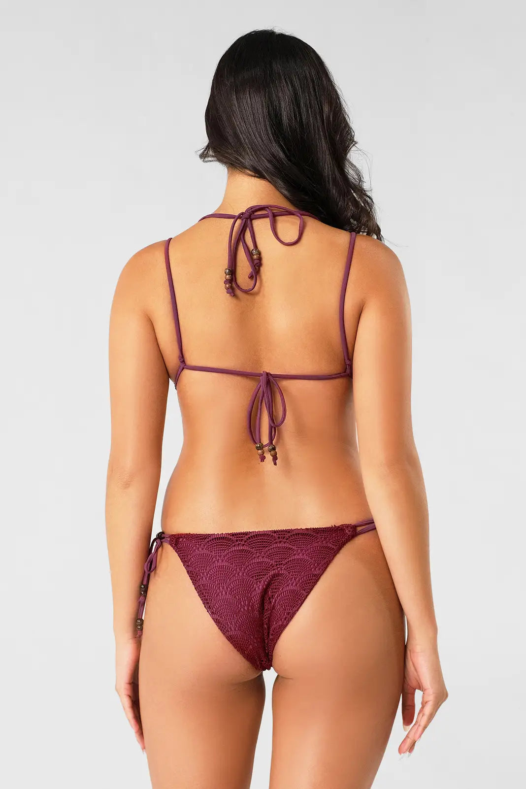 Vera Double Strap Cheeky Bottoms / Henna