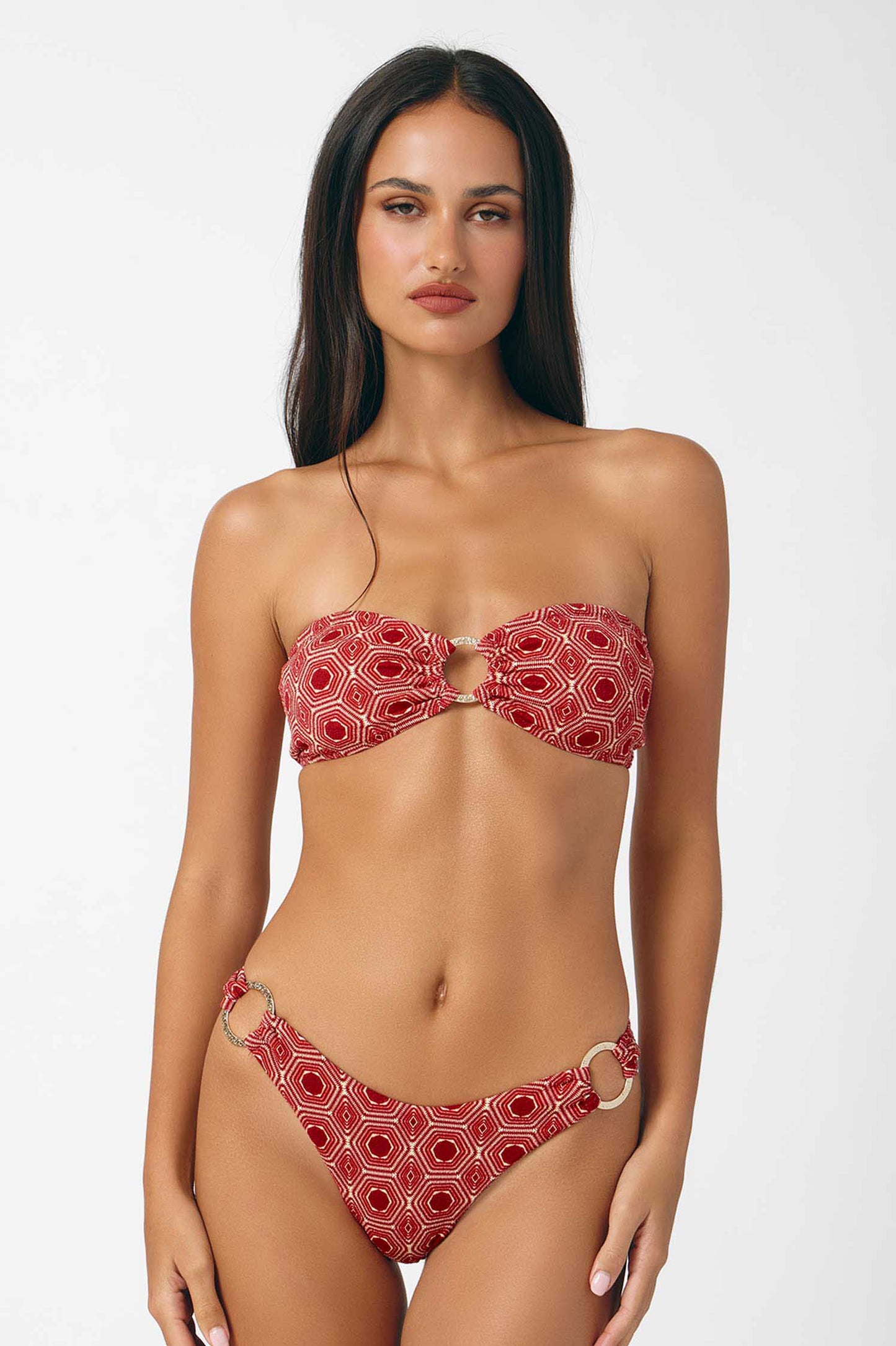 Kaila Double Ring Cheeky Bottoms / Vacances
