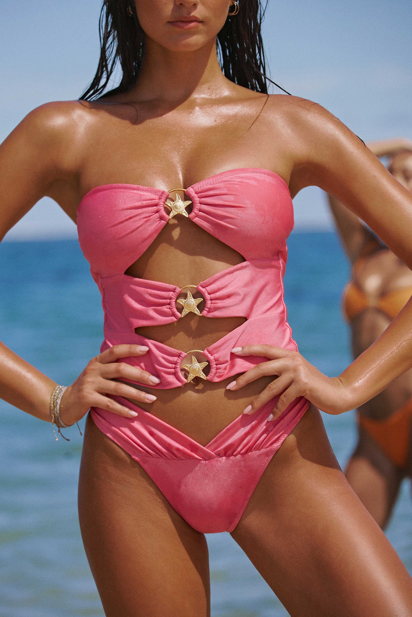 Dosia Cut-Out Tankini Top / Beso