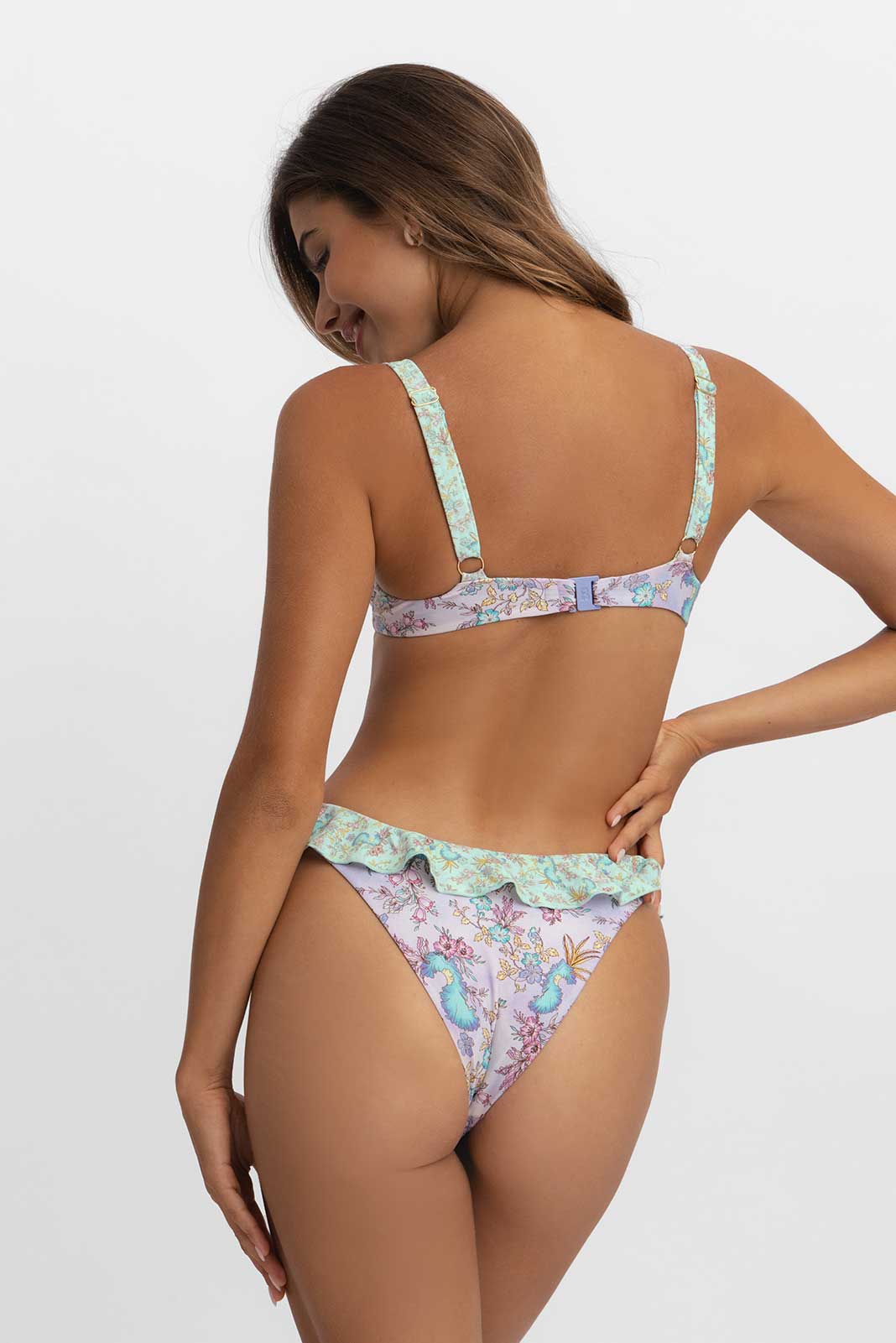 Makayla Frilled Cheeky Bottoms / Siren Song FINAL SALE