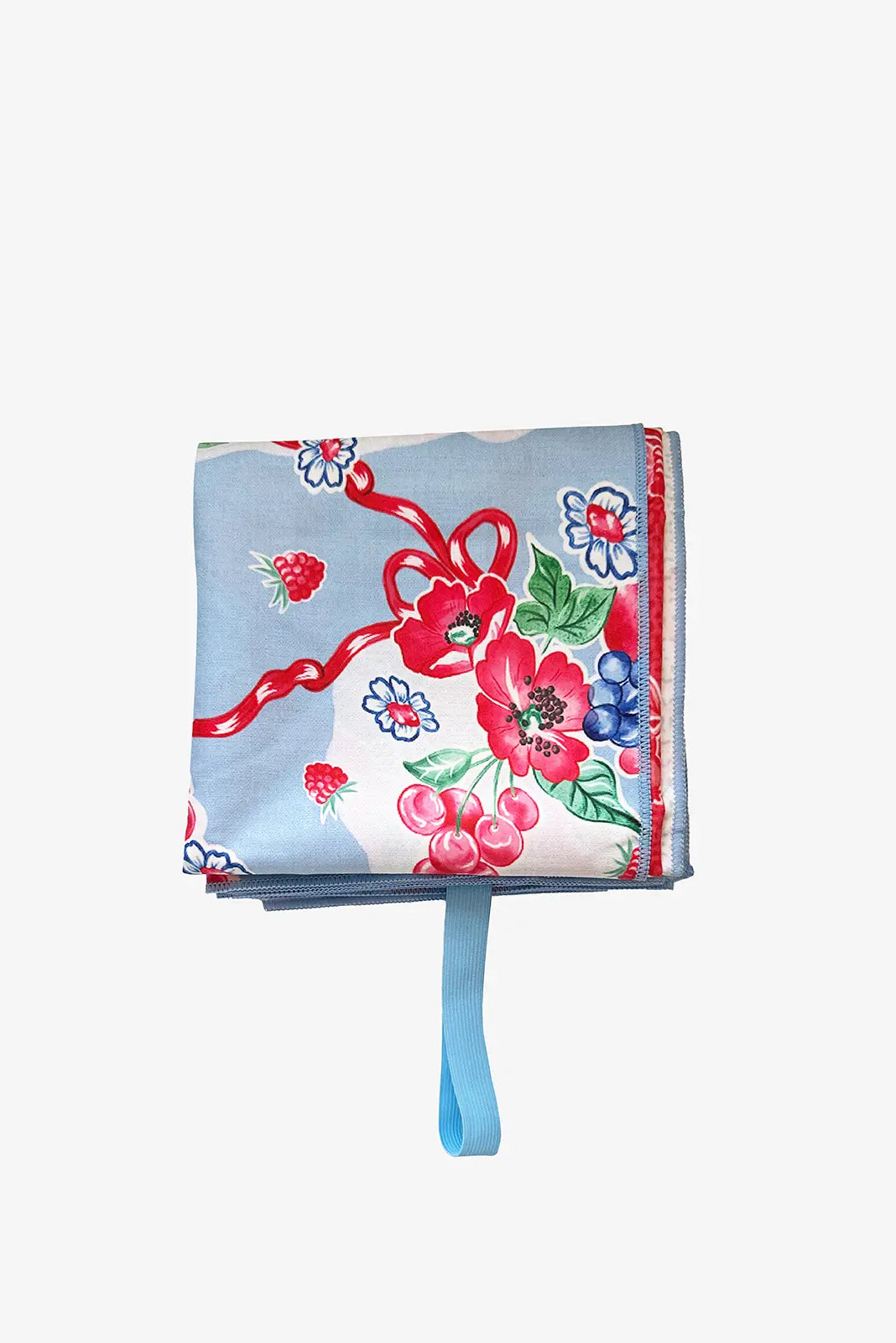 Reversible Packable Beach Towel / Summer Berries FINAL SALE