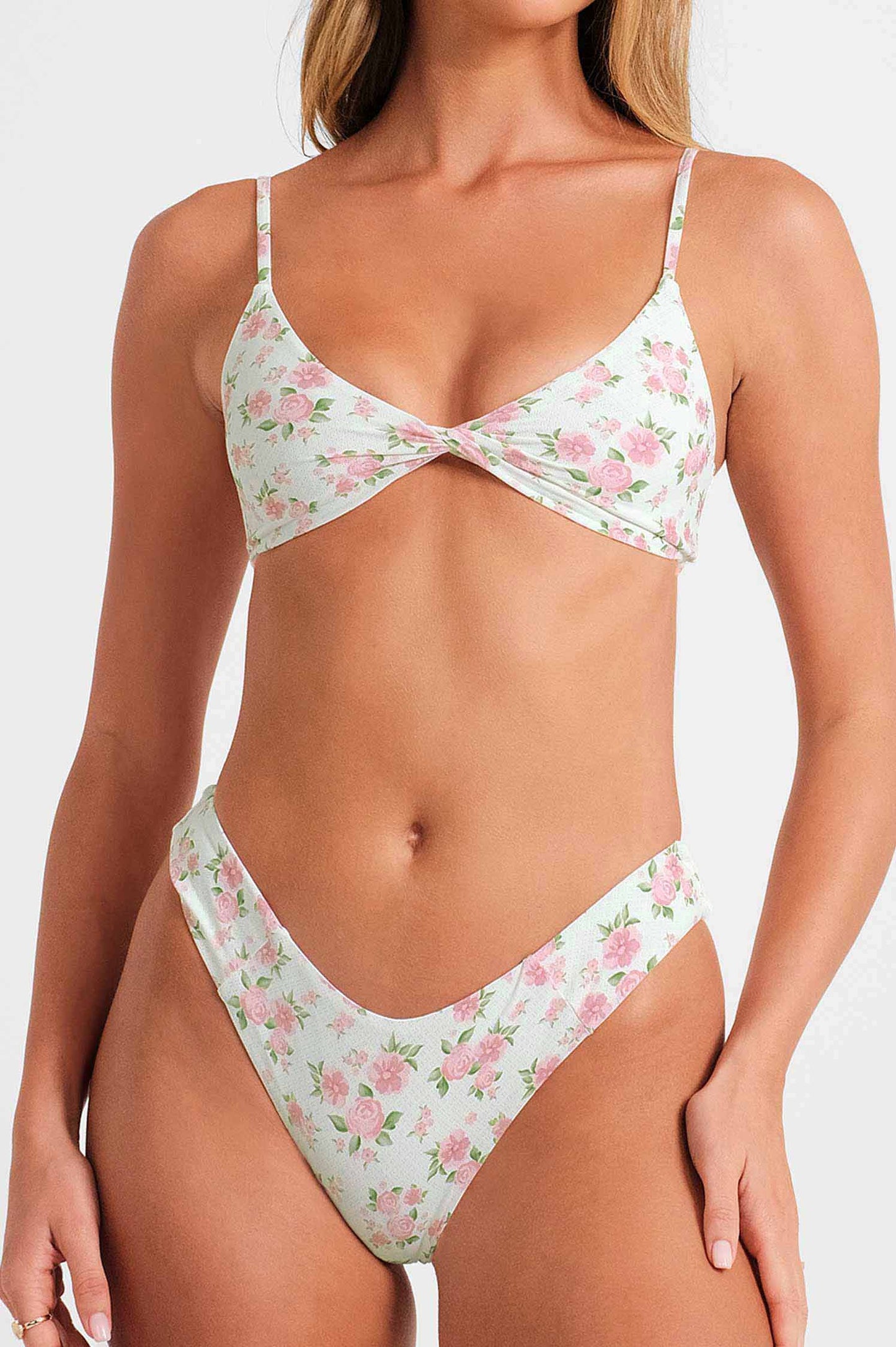 Tona Twisted Top / Babydoll Pointelle