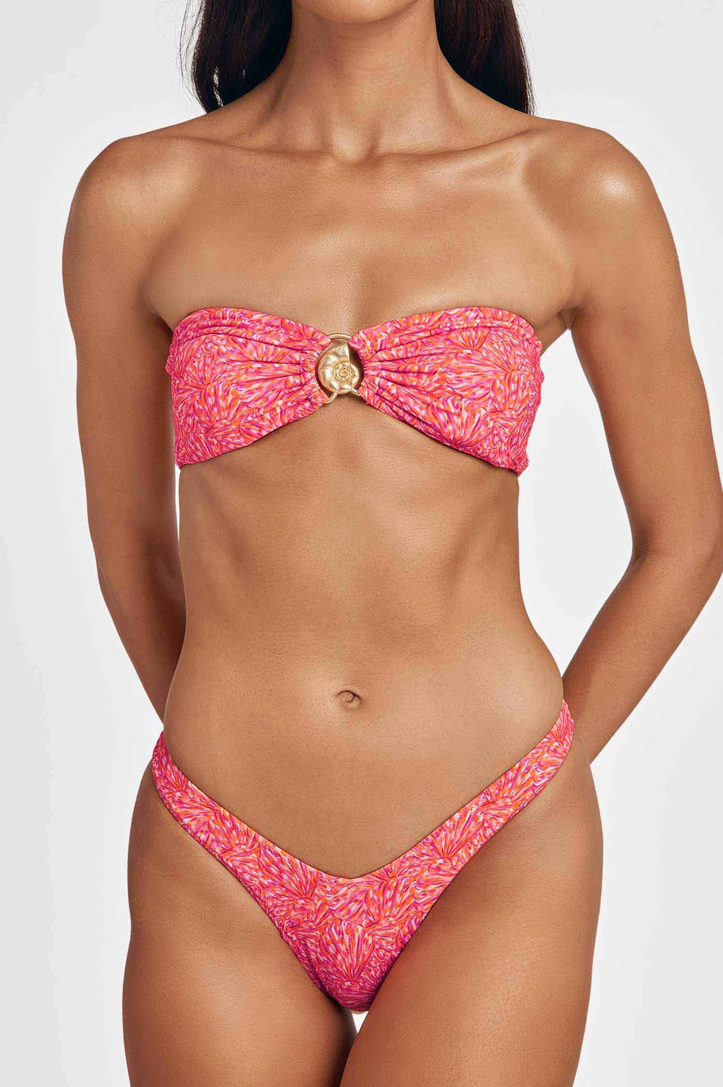 Shelby Bandeau Top / Spice Isle