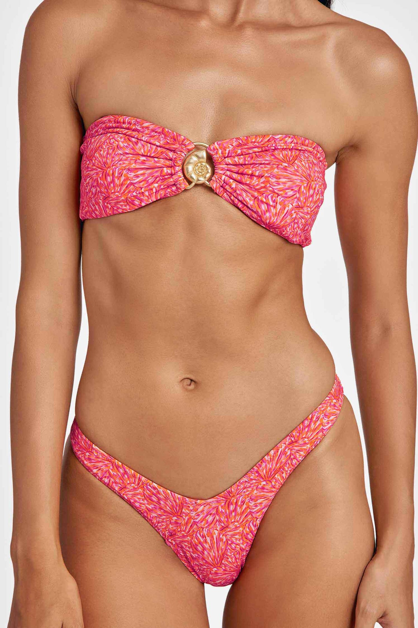 Shelby Bandeau Top / Spice Isle