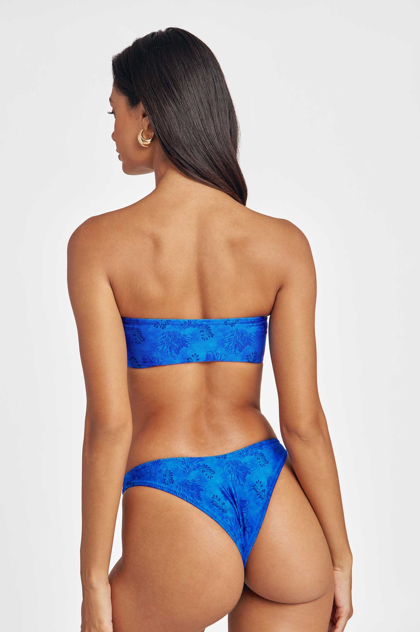 Shelby Bandeau Top / Reef Blue