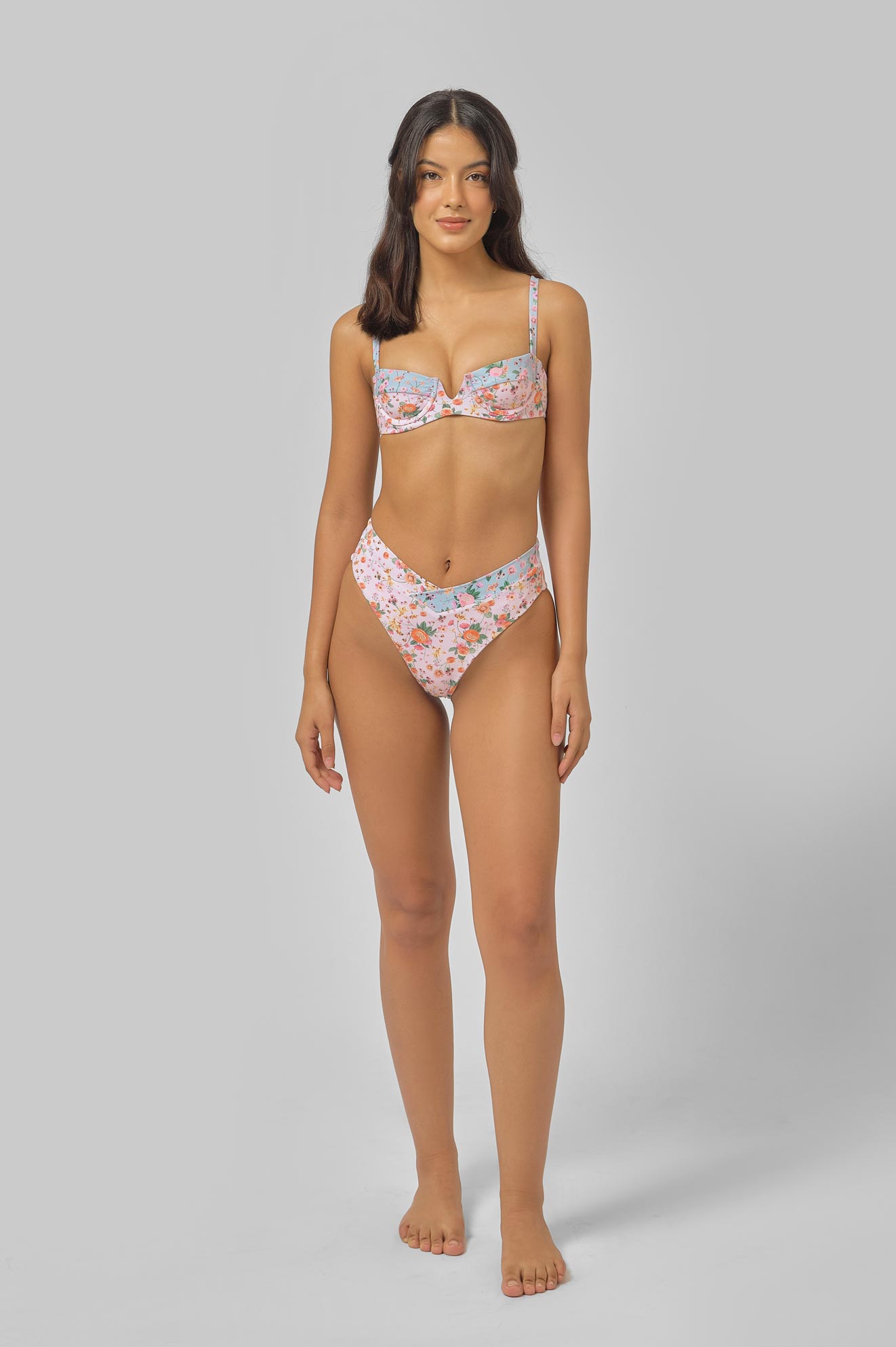 Valentina High Waist Medium Bottoms / Venice Spring