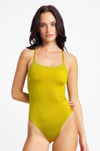 Kaira Racerback One Piece / Honey