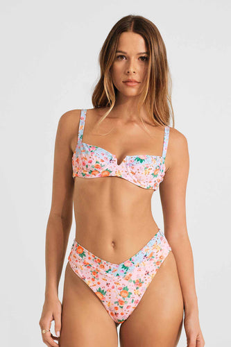 Valentina High Waist Medium Bottoms / Venice Spring