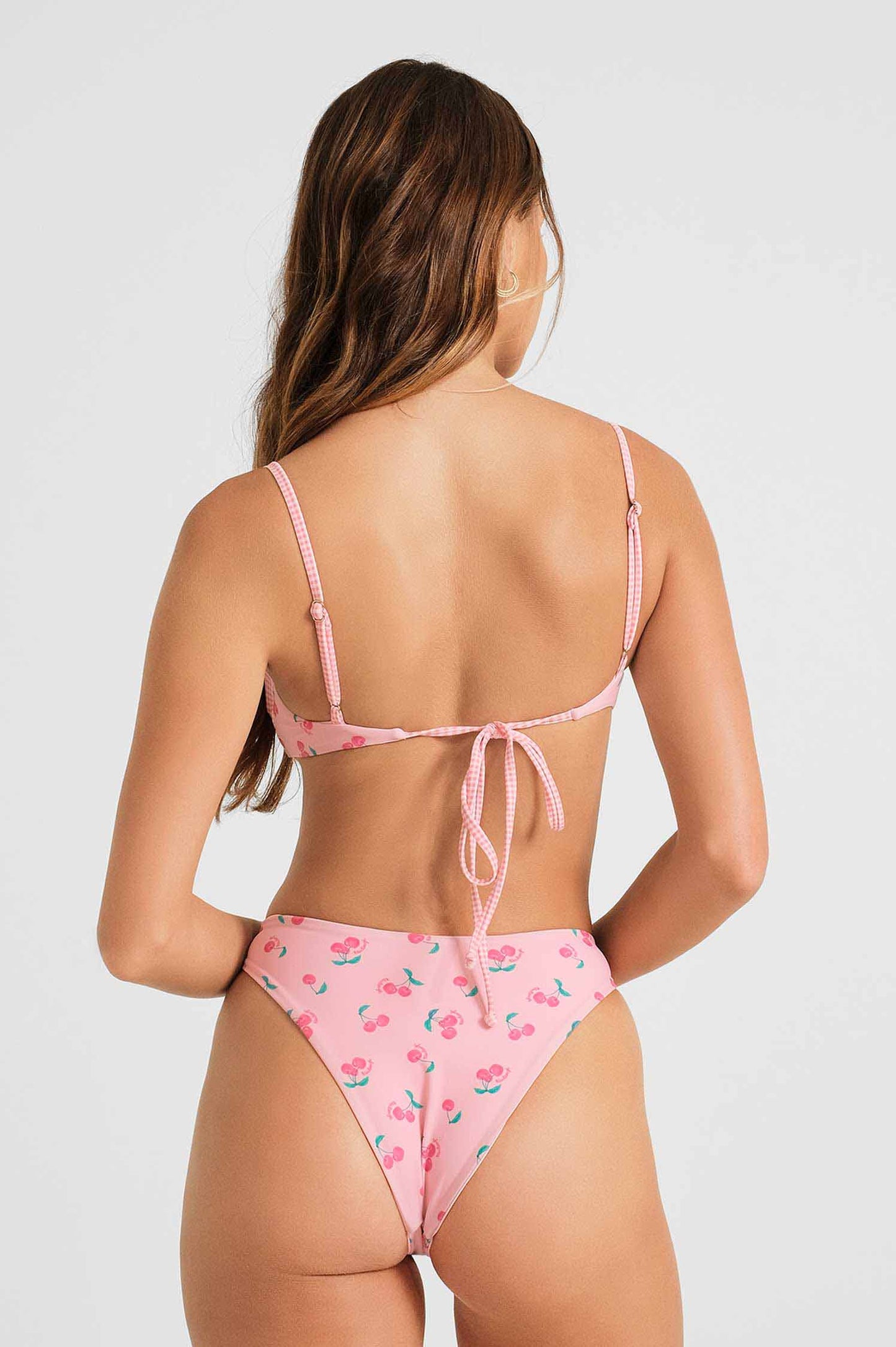 Amber Underwire Top / Cherry Bon Bon