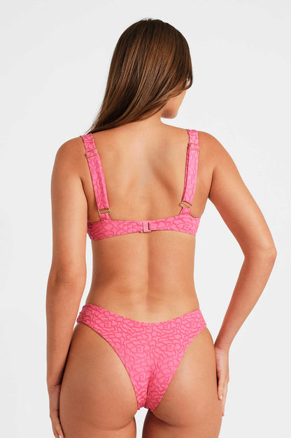 Tiana Underwire Top / Rosy Glow Jacquard