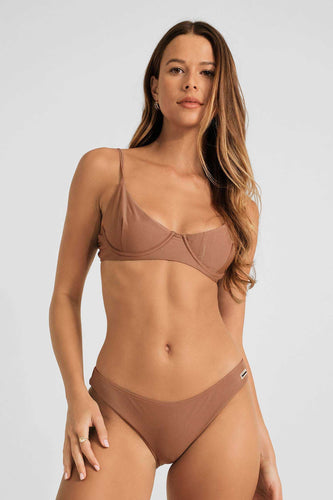 Willow Underwire Top / Cocoa FINAL SALE