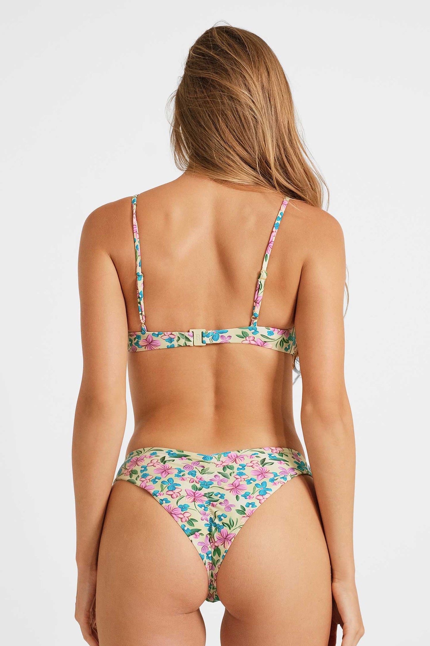 Sophia Ruched Cheeky Bottoms / Como La Flor FINAL SALE