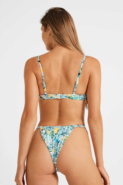 Georgia Ruched Underwire Top / Limoncello FINAL SALE