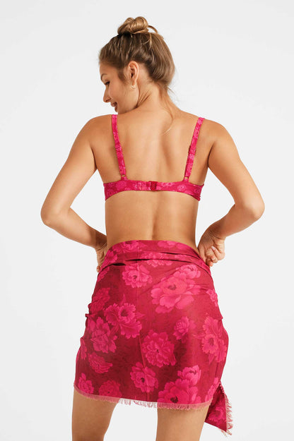 Keisha Frayed Sarong / Flowerbomb