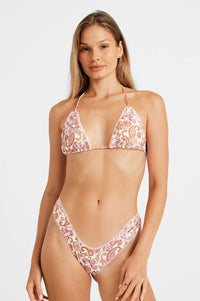 Martini Triangle Top / Desert Rose