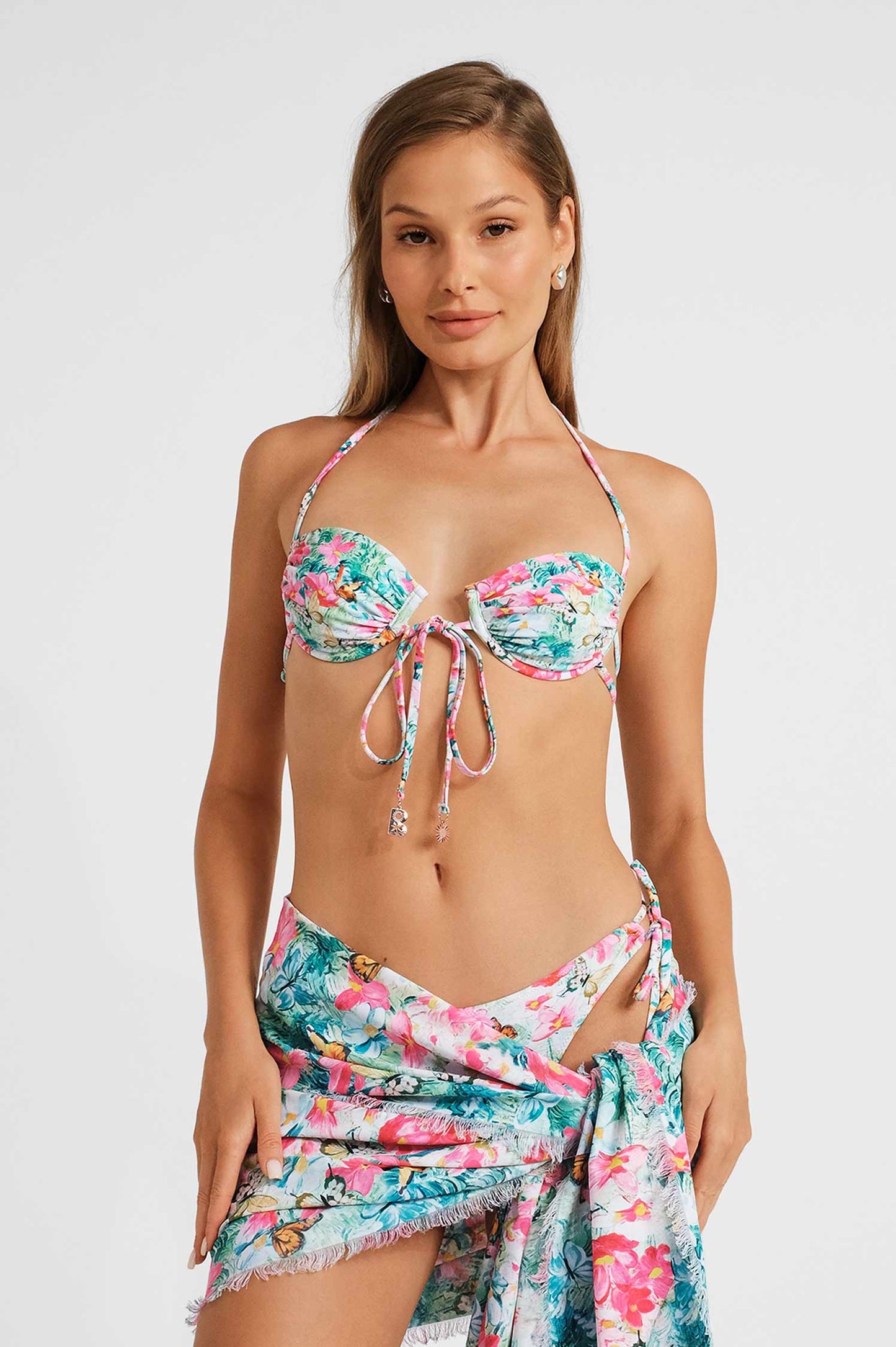 Keisha Frayed Sarong / Fairy Tale FINAL SALE
