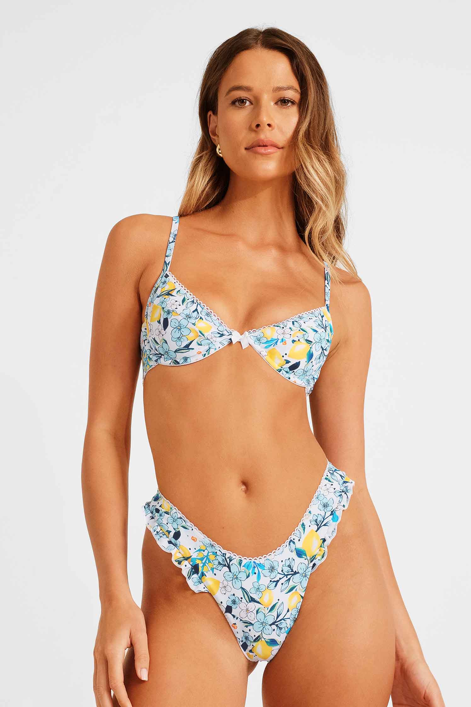 Candice Underwire Top / Limoncello