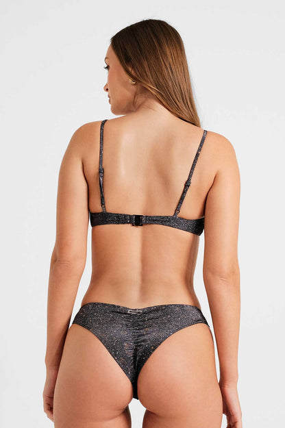 Sophia Scrunched Top / Stars Aligned Shimmer