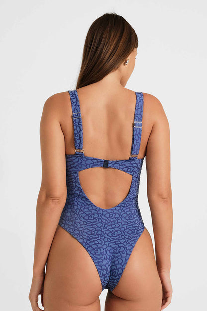 Sabrine One Piece / Midnight Jacquard