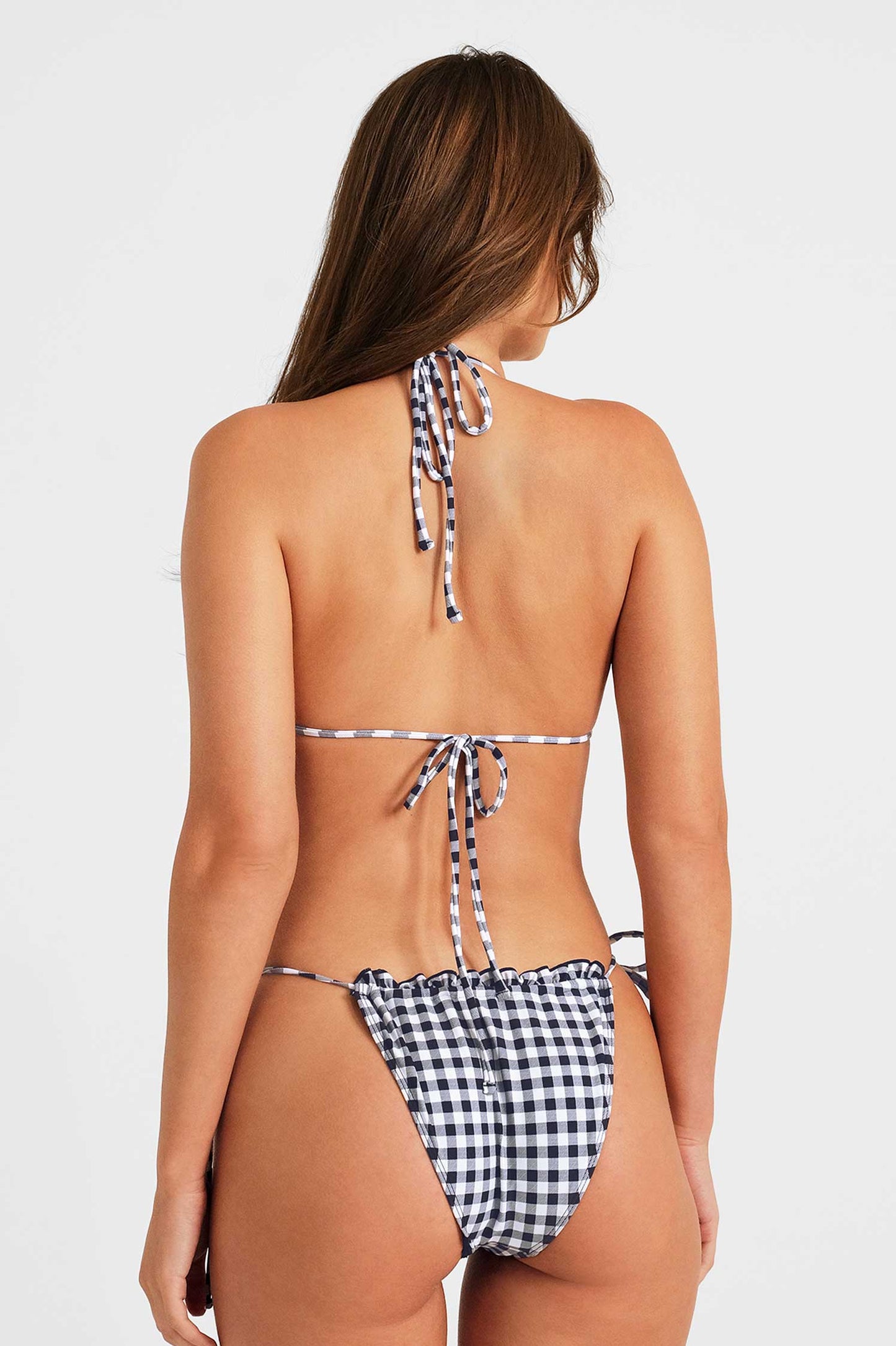 Grace Frilled Triangle Top / Kiss FINAL SALE