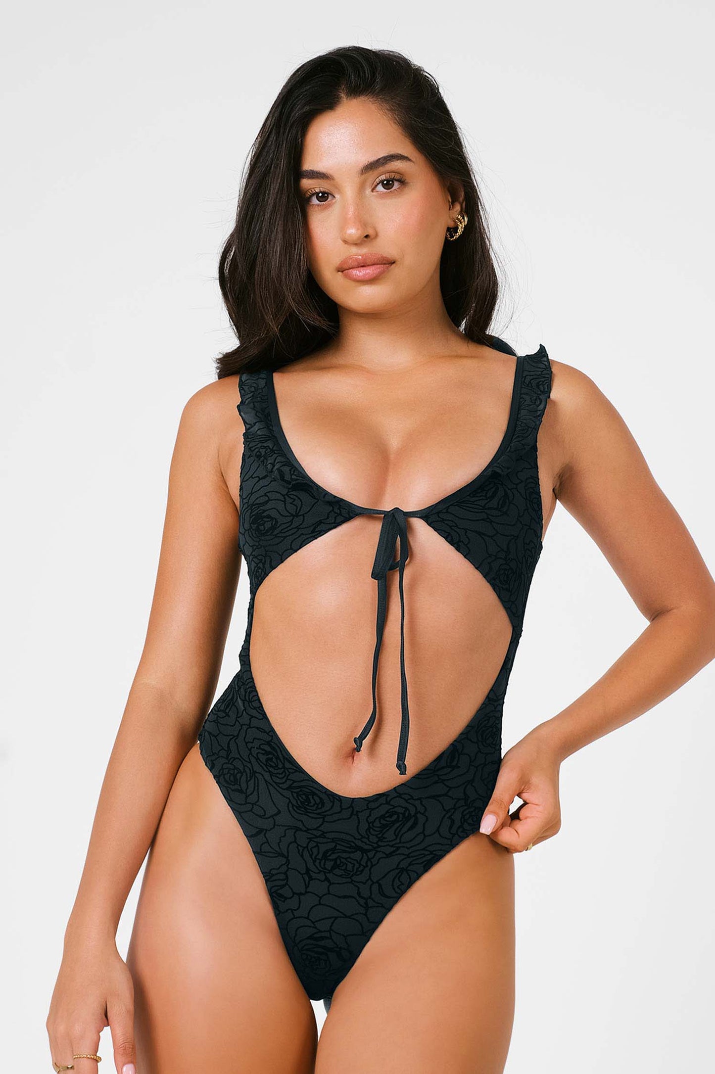 Nikola Cut-Out One Piece / Jaguar Roselle