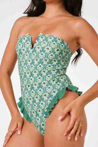 Lily Ruffled One Piece / Palmera