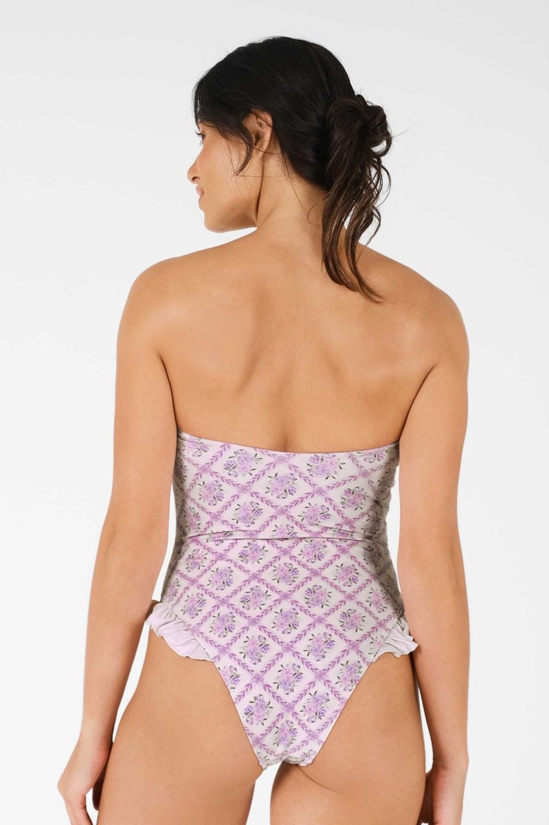 Lily Ruffled One Piece / Lavender Tea FINAL SALE