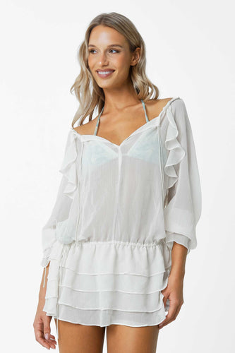 Tisha Cover Up / Chiffon Cream