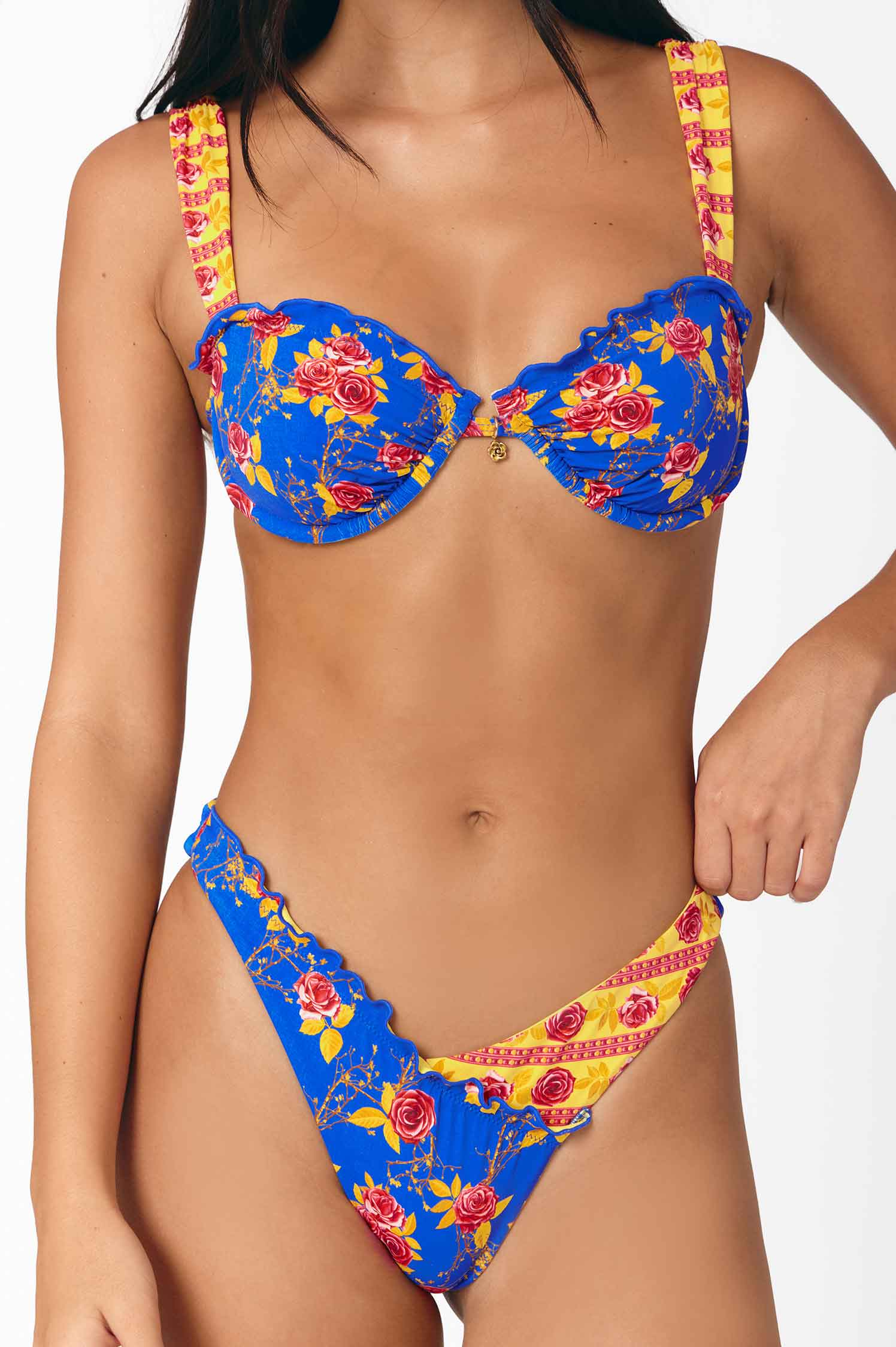 Harper Ruffled Medium Bottoms / Palazzo