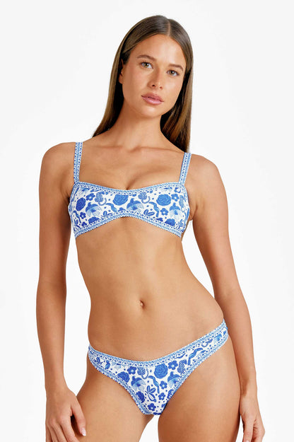 Maxine Bandeau Top / Azul