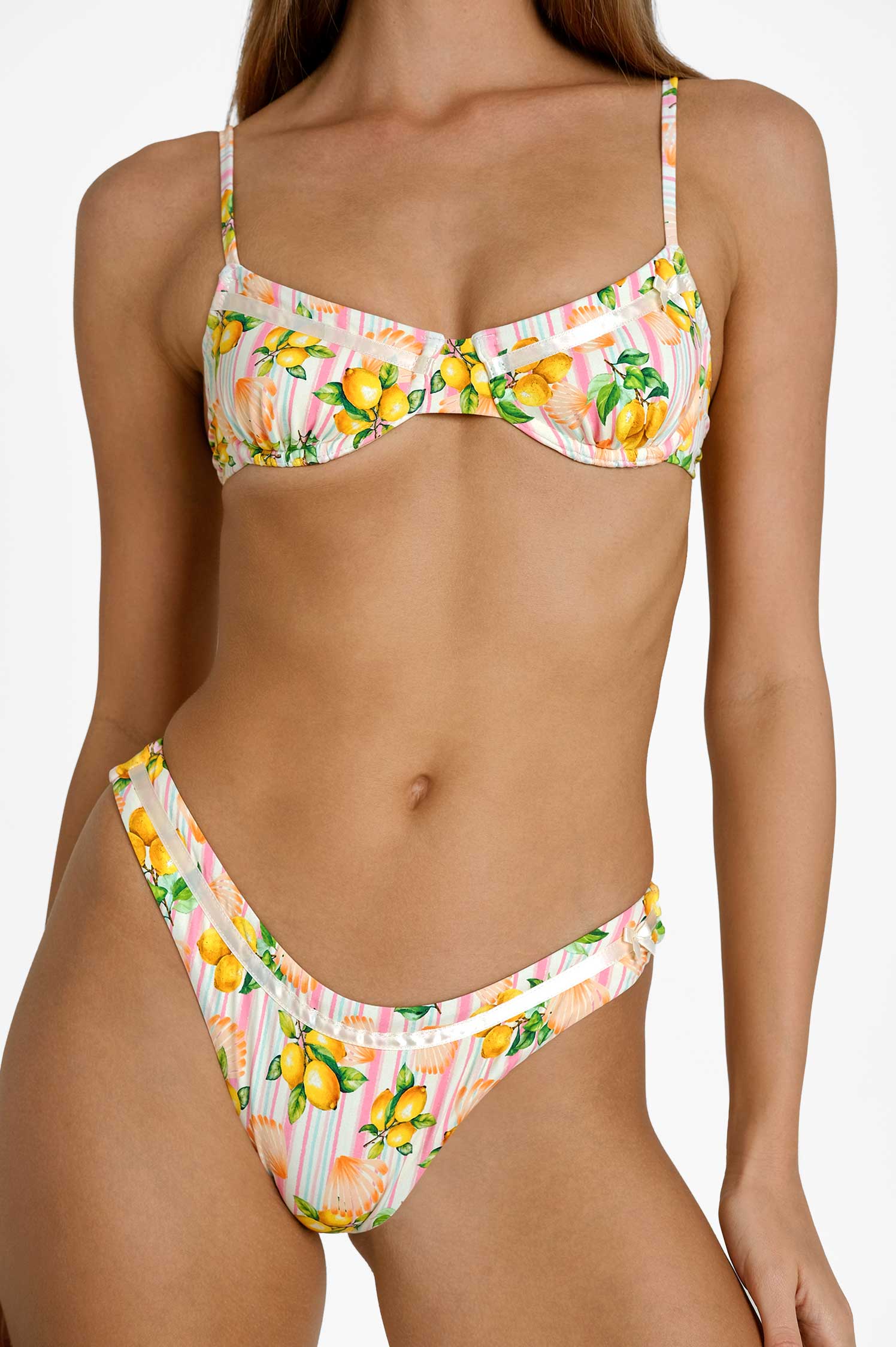 Clara Medium Bottoms / Island Citrus