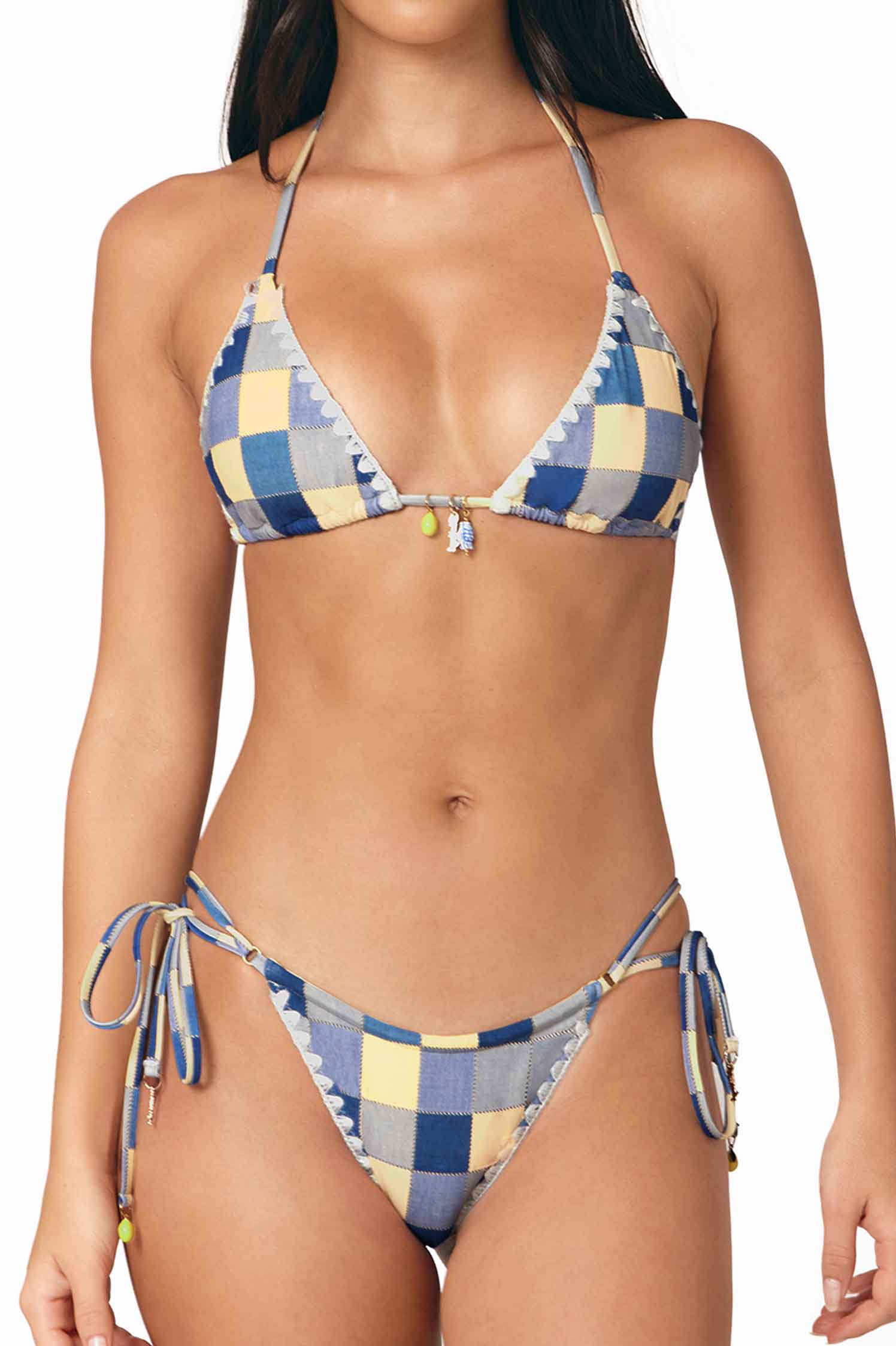 Maddy String Cheeky Bottoms / Sal de Mar