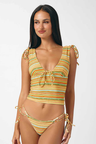 Miranda V-neck Tankini Top / Mon Soleil