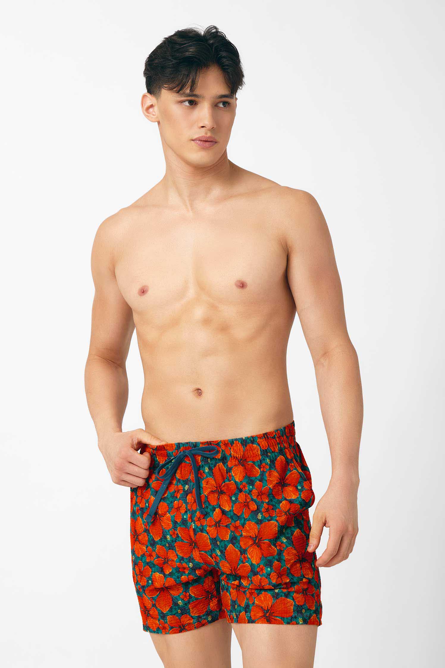 Men's Swim Shorts / Paradise Blooms