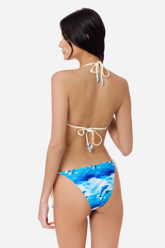 Zoey String Cheeky Bottoms / Dolphin Coast