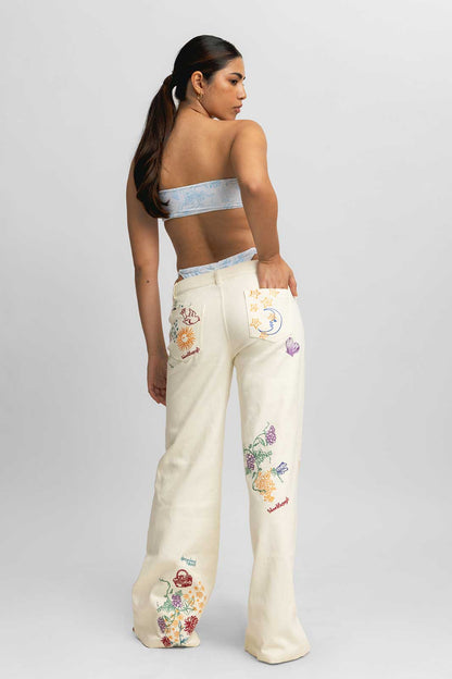 Lauren Embroidered Pants / Spellbound FINAL SALE
