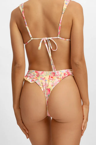 Candice Ruffled Cheeky Bottoms / Flower House FINAL SALE