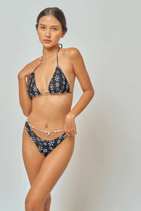 Martini Triangle Top / Moon Bloom FINAL SALE