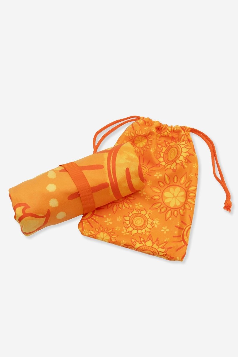 Reversible Packable Beach Towel / Mimosa FINAL SALE