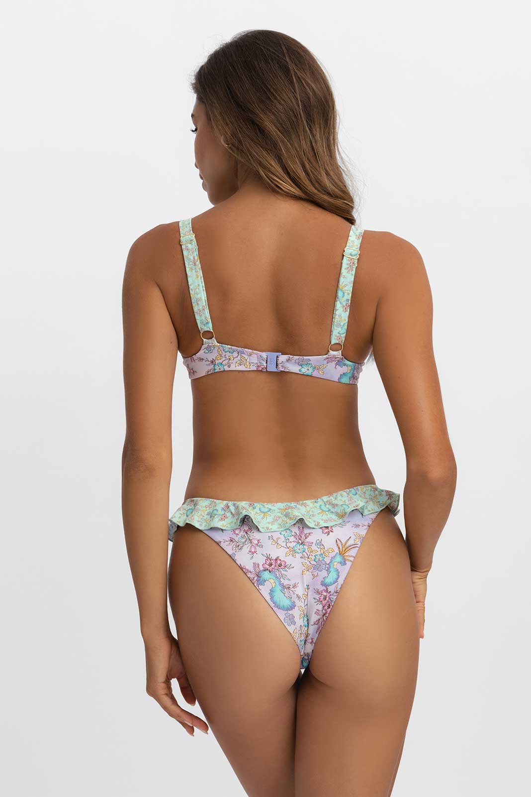 Makayla Frilled Cheeky Bottoms / Siren Song FINAL SALE