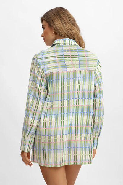 Ysa Oversized Polo / Sorbet Stripe FINAL SALE