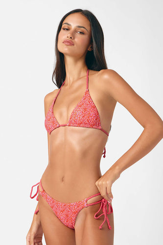 Robyn Double Side-Ties Cheeky Bottoms / Spice Isle