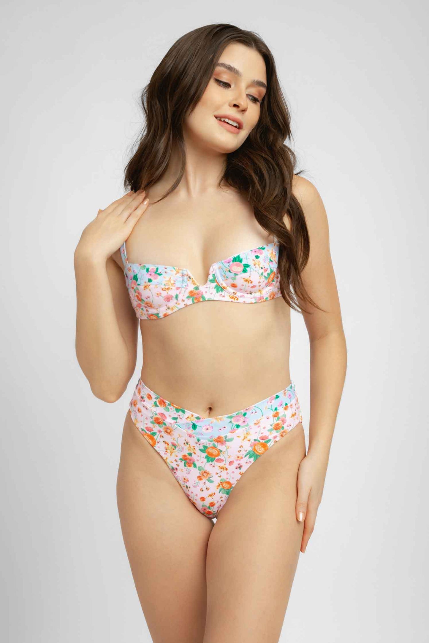 Valentina High Waist Medium Bottoms / Venice Spring